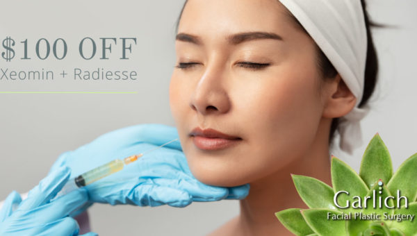 Promotion for $100 Off Xeomin and Radiesse